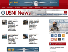 Tablet Screenshot of news.usni.org